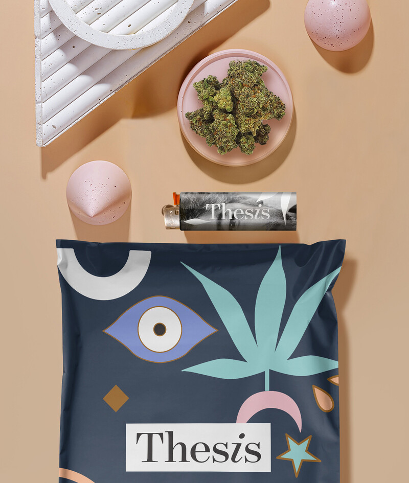 Thesis cannabis branding packaging design agency10