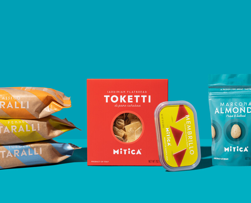 Mitica forever cheese branding packaging design thumbnail
