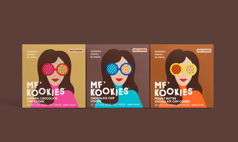 Mfkookies cookie branding packaging design blog