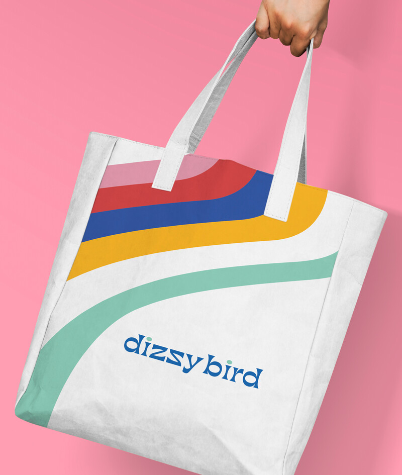 Dizzy bird fast casual restaurant branding packaging design14
