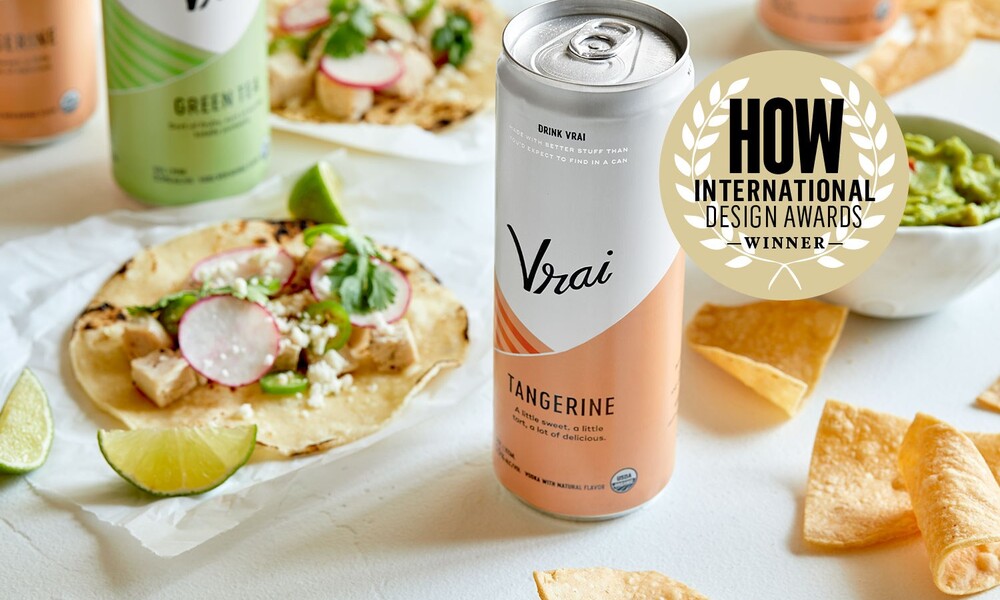 Vrai vodka cocktails packaging design how international design award winner 2x