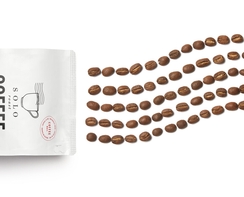 Solo roast coffee branding packaging design featimg