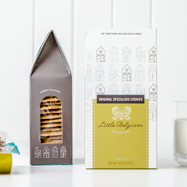 Little belgians cookie packaging design brand identity featimg