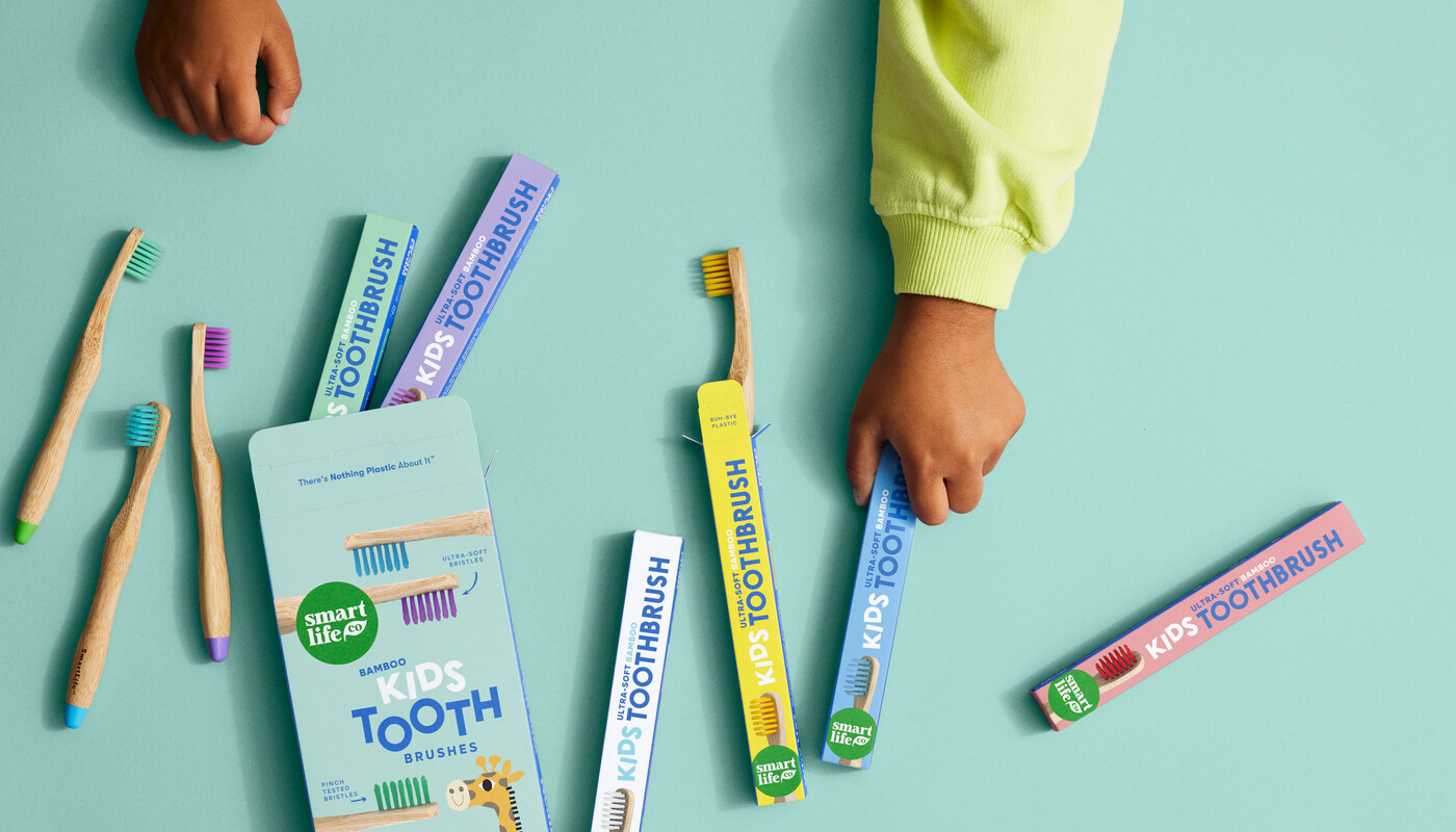 Smartlife dental cpg kids toothbrush packaging design15