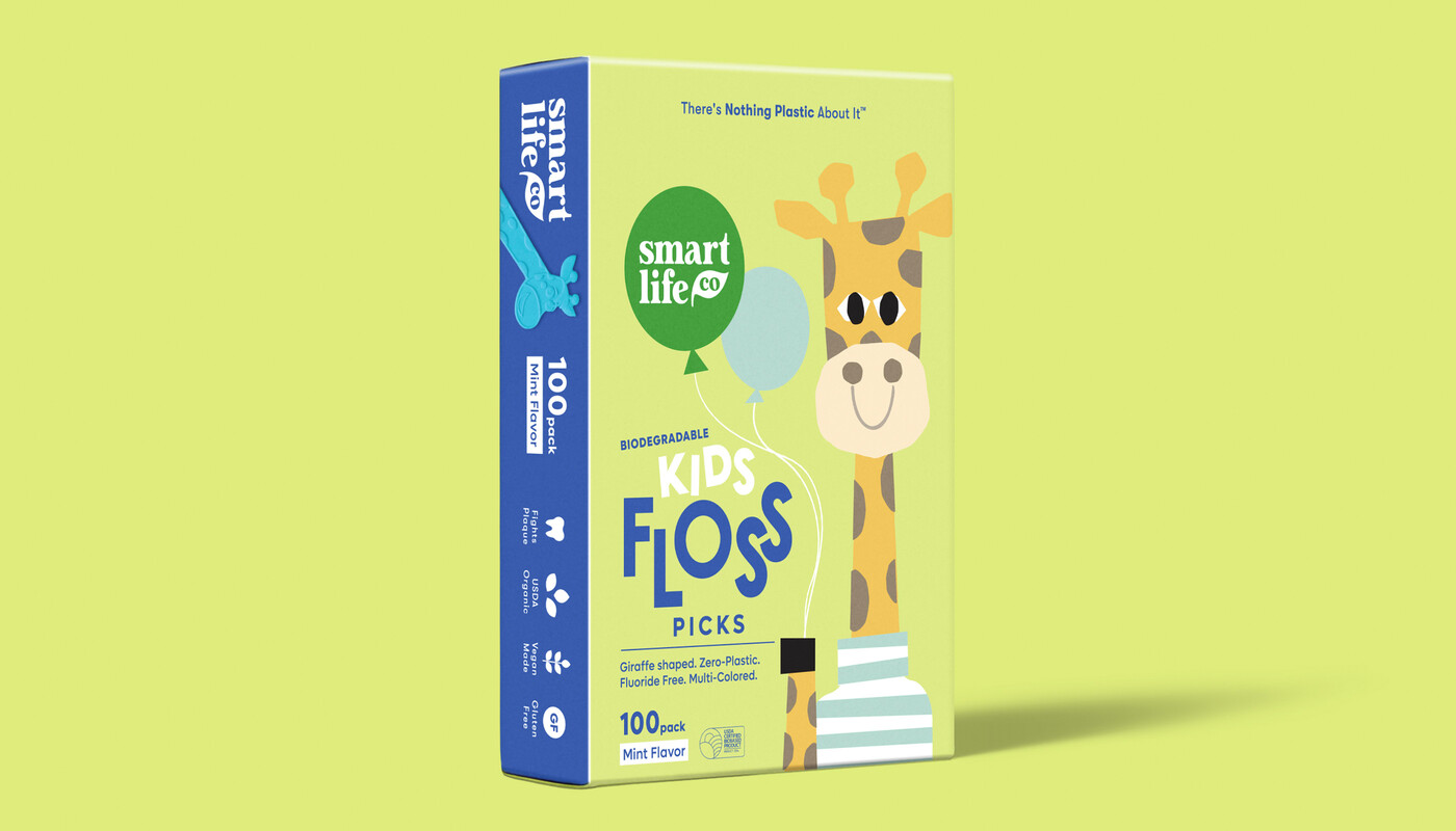 Smartlife oral care floss pick packaging design31