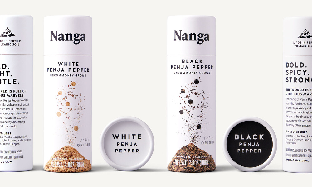 Nanga spice pepper branding packaging design cpg3