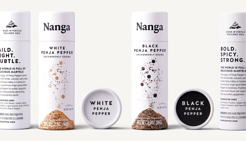 Nanga spice pepper branding packaging design cpg3