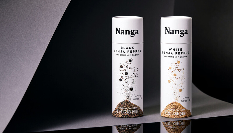 Nanga spice pepper branding packaging design cpg13