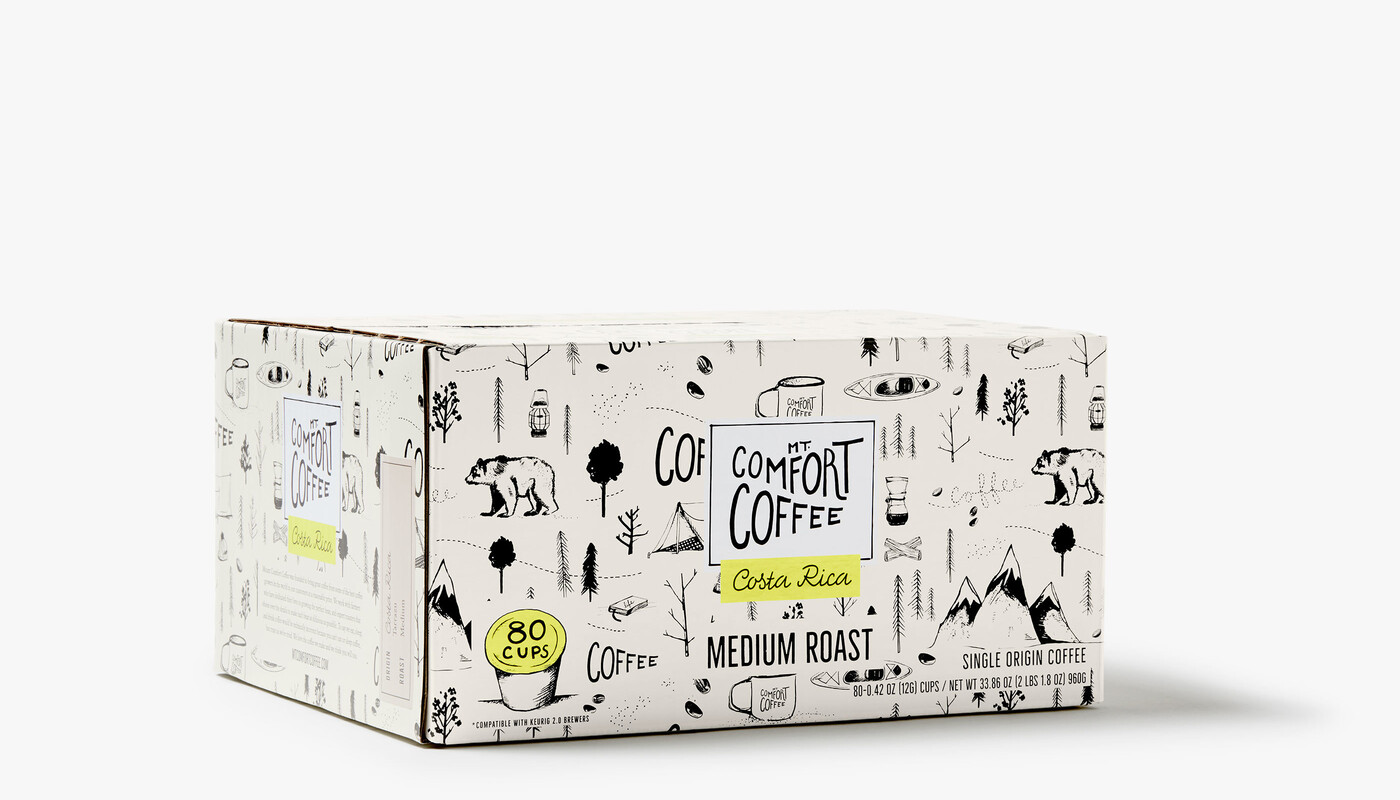 Mt comfort coffee branding packaging design17