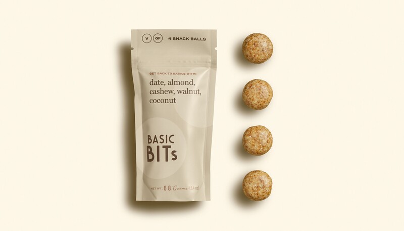 Basic bits snack ball brand identity food packaging design15