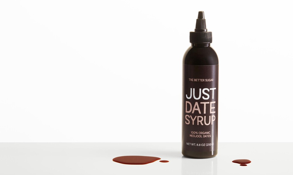 Just date syrup sugar branding packaging design1