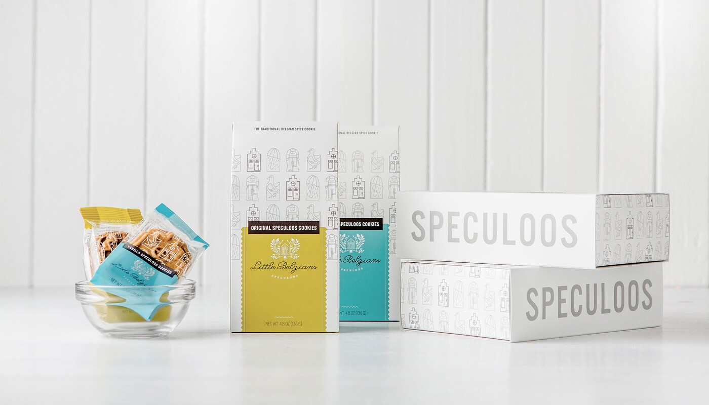 Little belgians cookie packaging design brand identity3