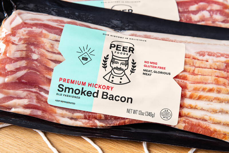 Peer meat branding food packaging design1