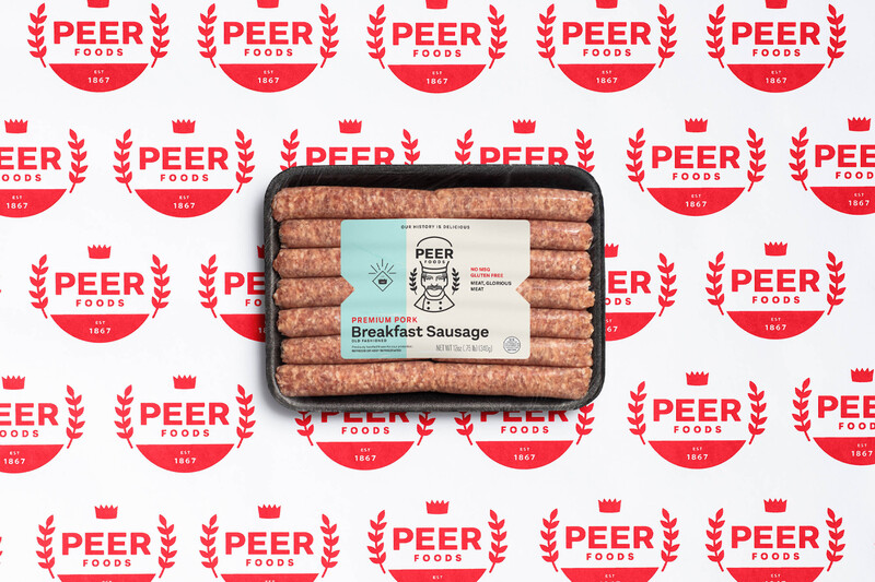 Peer meat branding food packaging design8