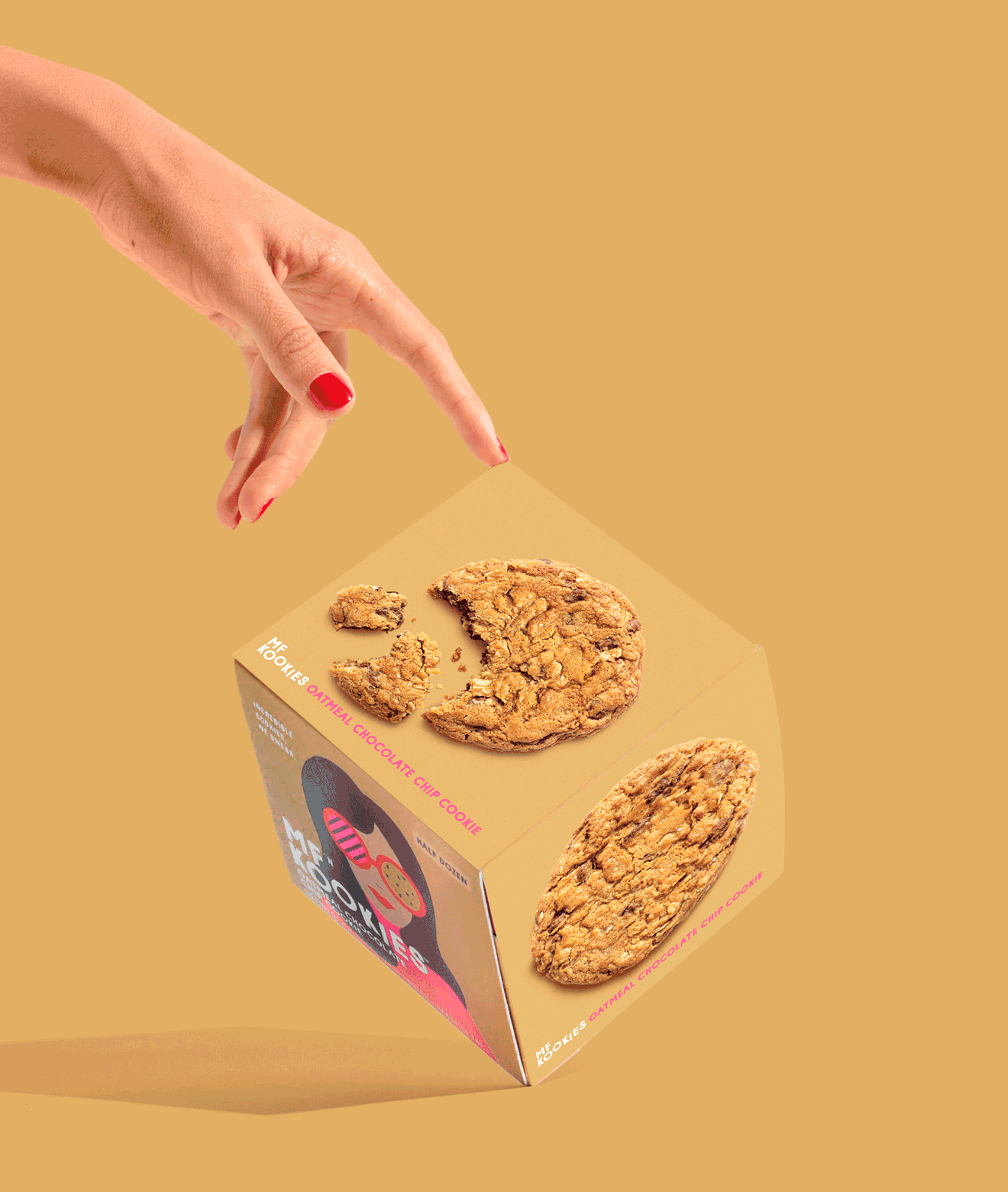 Mfkookies cookie branding packaging design agency
