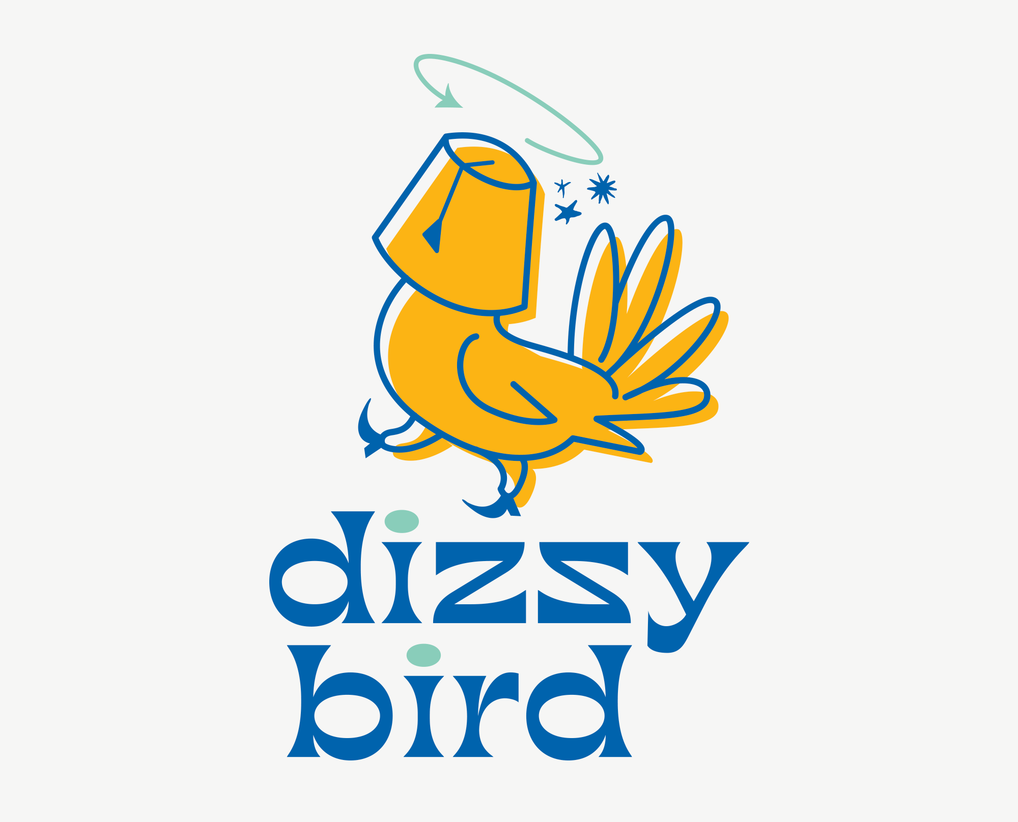 Dizzy bird QSR restaurant branding design thumb