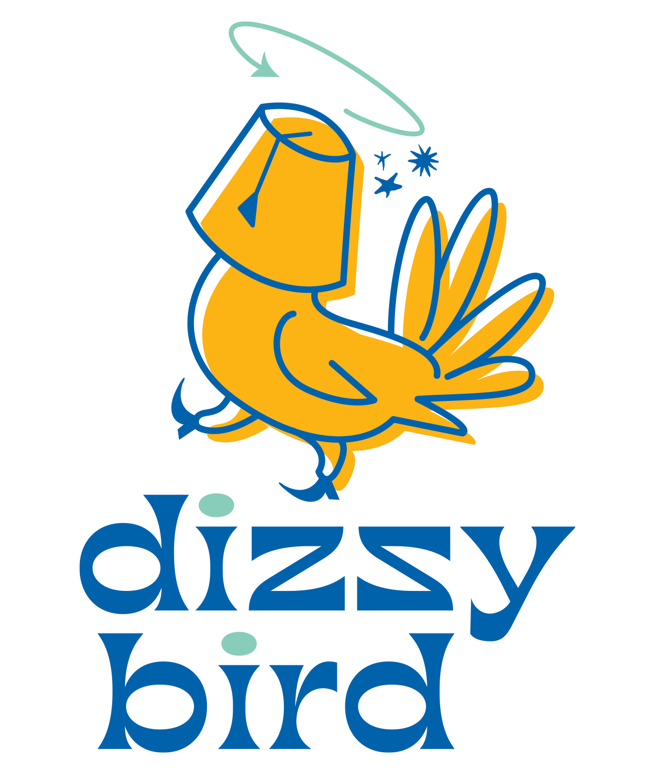 Dizzy bird fast casual restaurant branding packaging design11